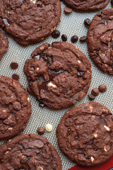 Triple Chocolate Fudge Brownies